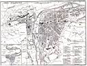 Карта Праги 1858